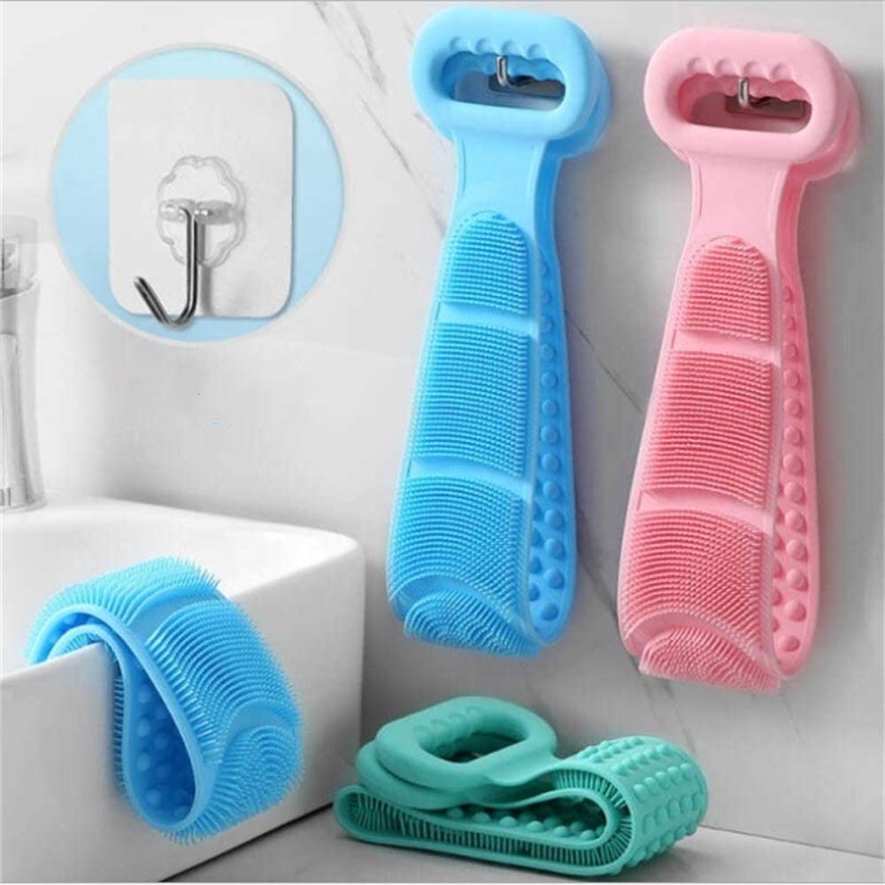 Magical Silicone Bath Brush Back Strap