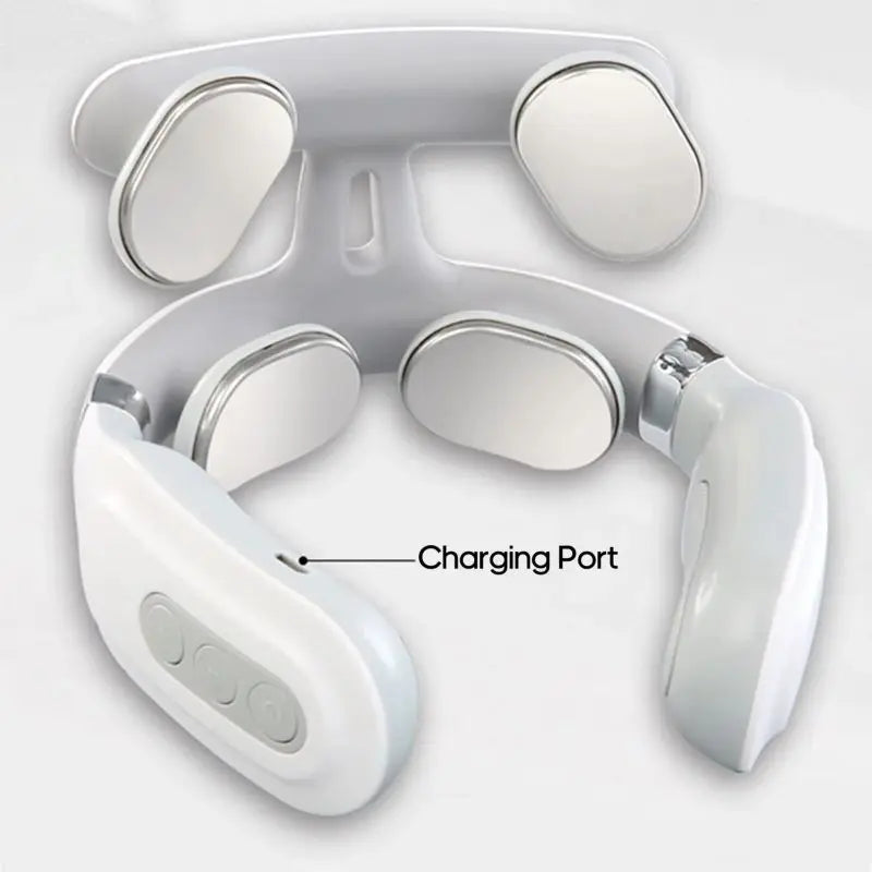 USB-oplaadbare 4-kops cervicale stimulator