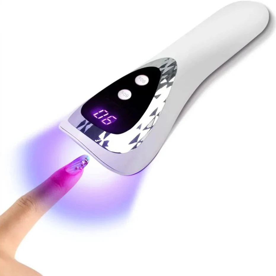 Genopladelig LED-tørringslampe til negle