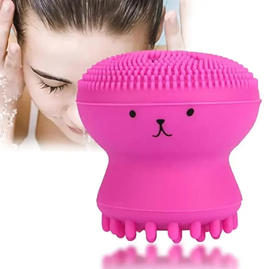 Mode exfoliërende gezichtsreinigingsborstel