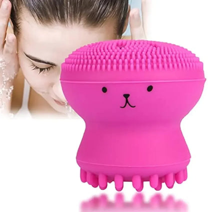 Mode exfoliërende gezichtsreinigingsborstel