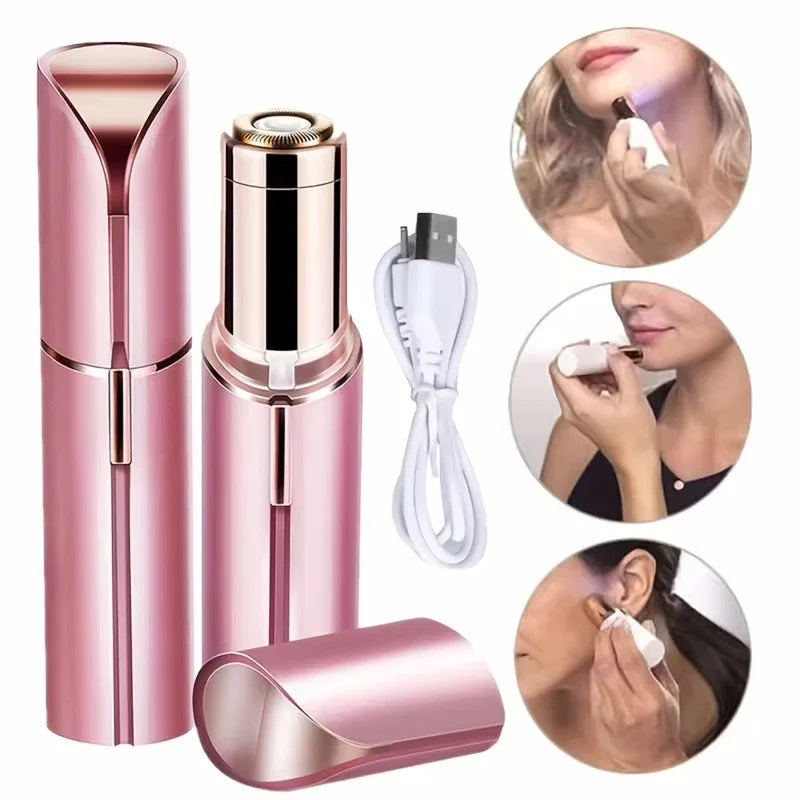 USB-oplaadbare gezichtshaartrimmer