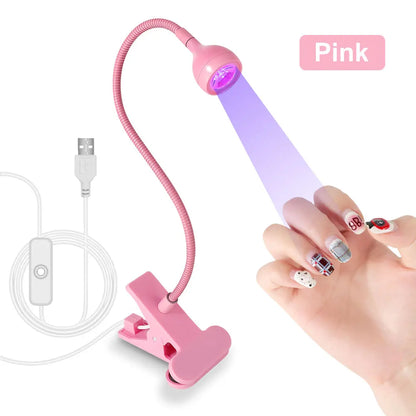 360 graden draaibare LED-nageldrogerlamp